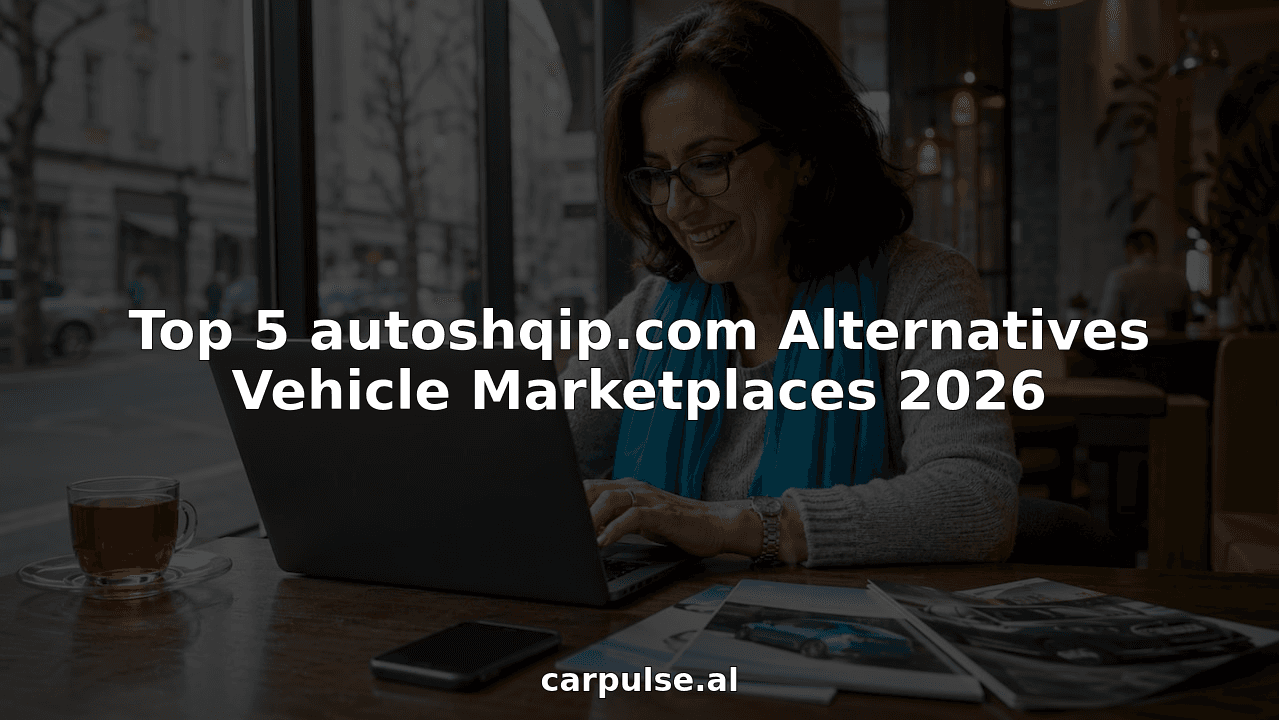 5 Alternativa të Autoshqip për Tregun e Automjeteve